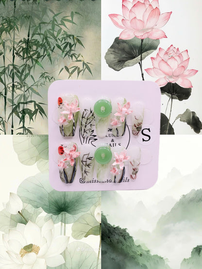 Jade Bamboo & Koi